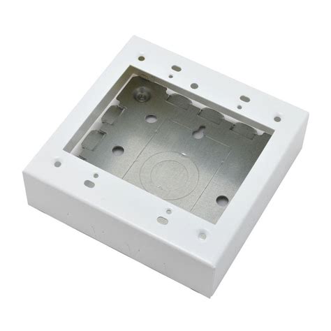 flange metal box|metal surface mount electrical box.